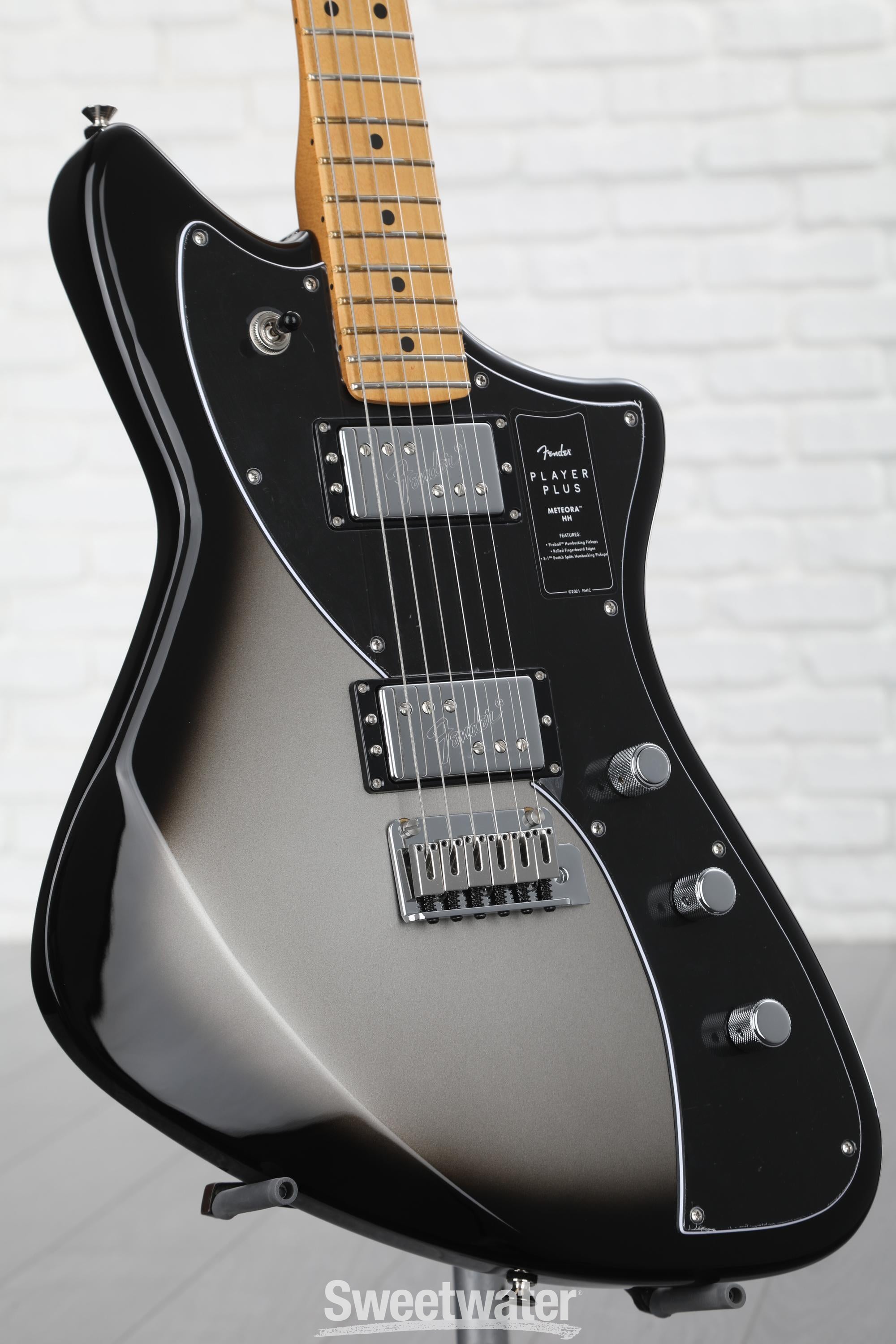 Fender Player Plus Meteora HH Electric Guitar - Silverburst