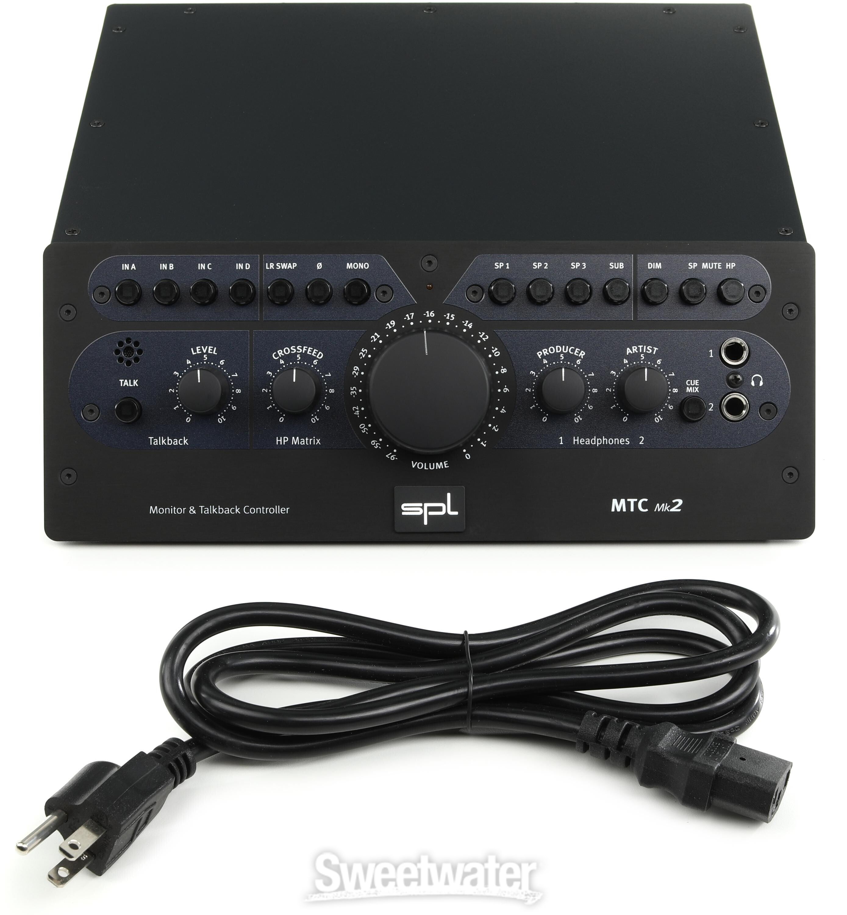 SPL MTC Mk2 Monitor and Talkback Controller Reviews | Sweetwater