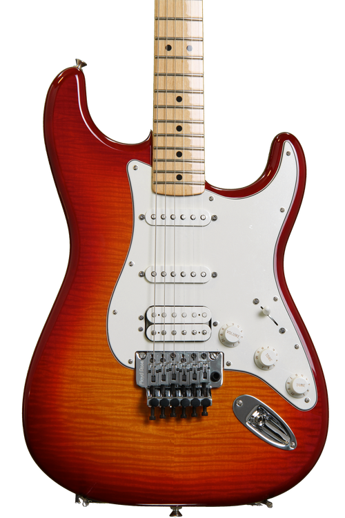 Fender Standard Stratocaster HSS Plus Top with Floyd Rose - Aged