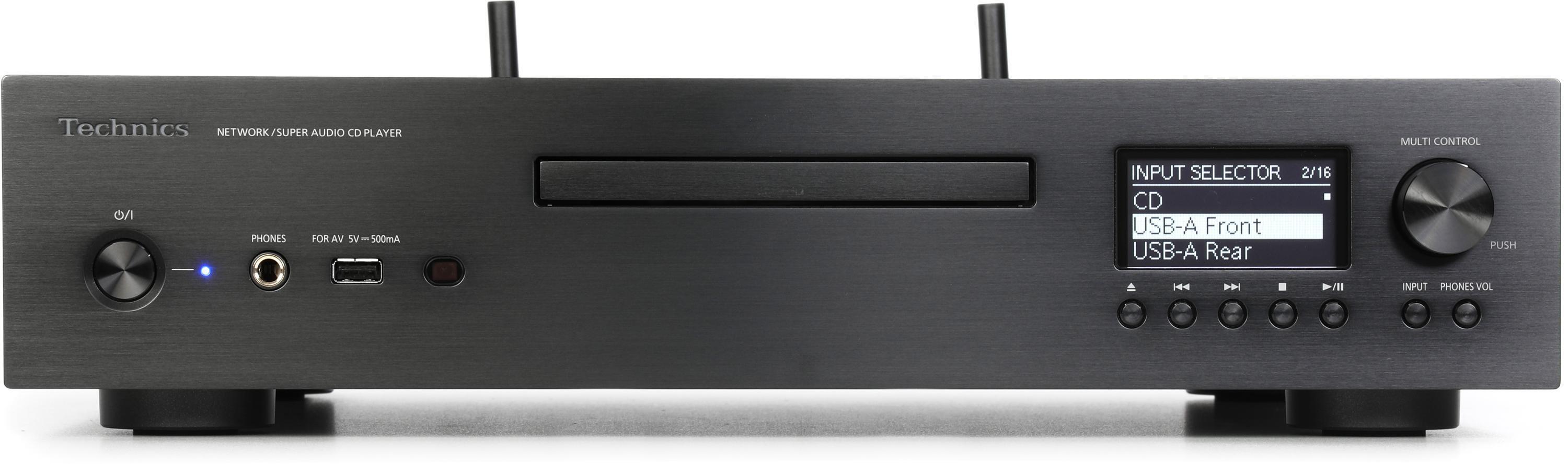 Technics SL-G700M2 Network Super Audio CD Player - Black | Sweetwater