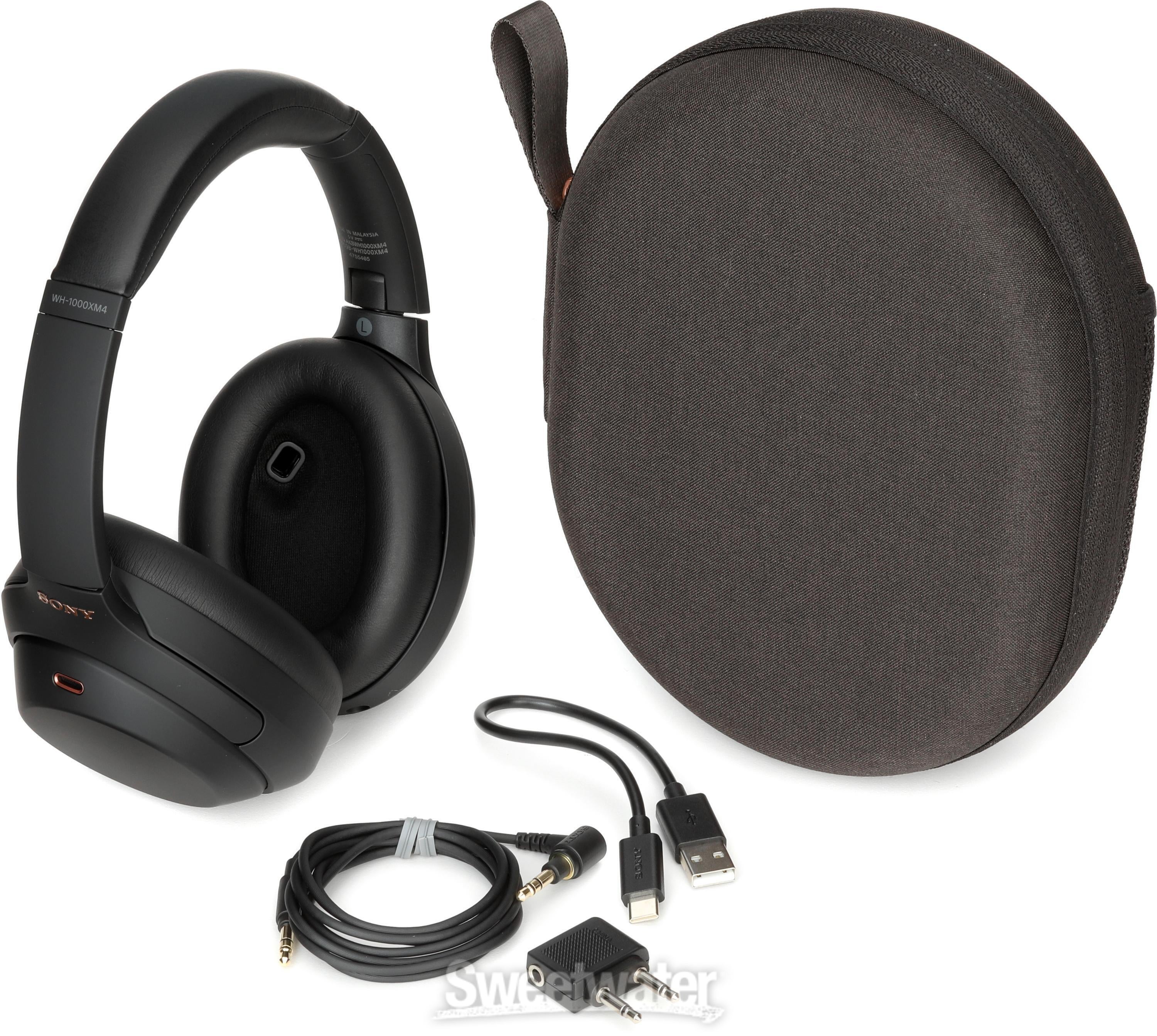Sony WH-1000XM4 Wireless Noise-canceling Headphones - Black