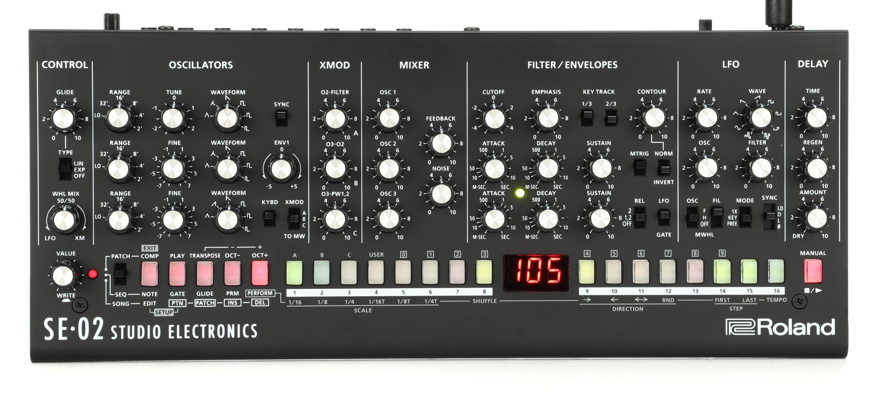 Roland SE-02 Analog Synthesizer Module | Sweetwater