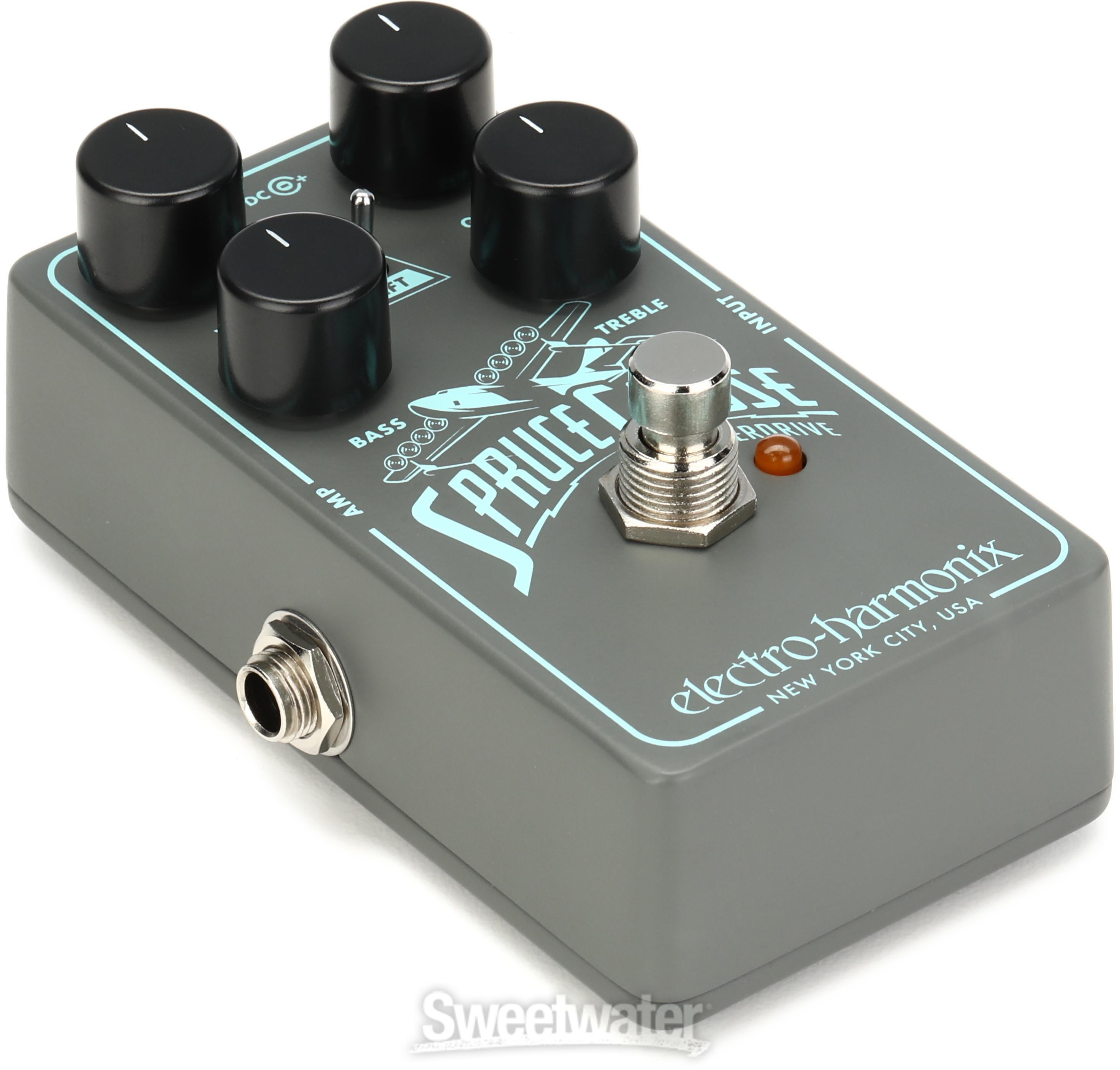 Electro-Harmonix Spruce Goose Overdrive Effects Pedal | Sweetwater