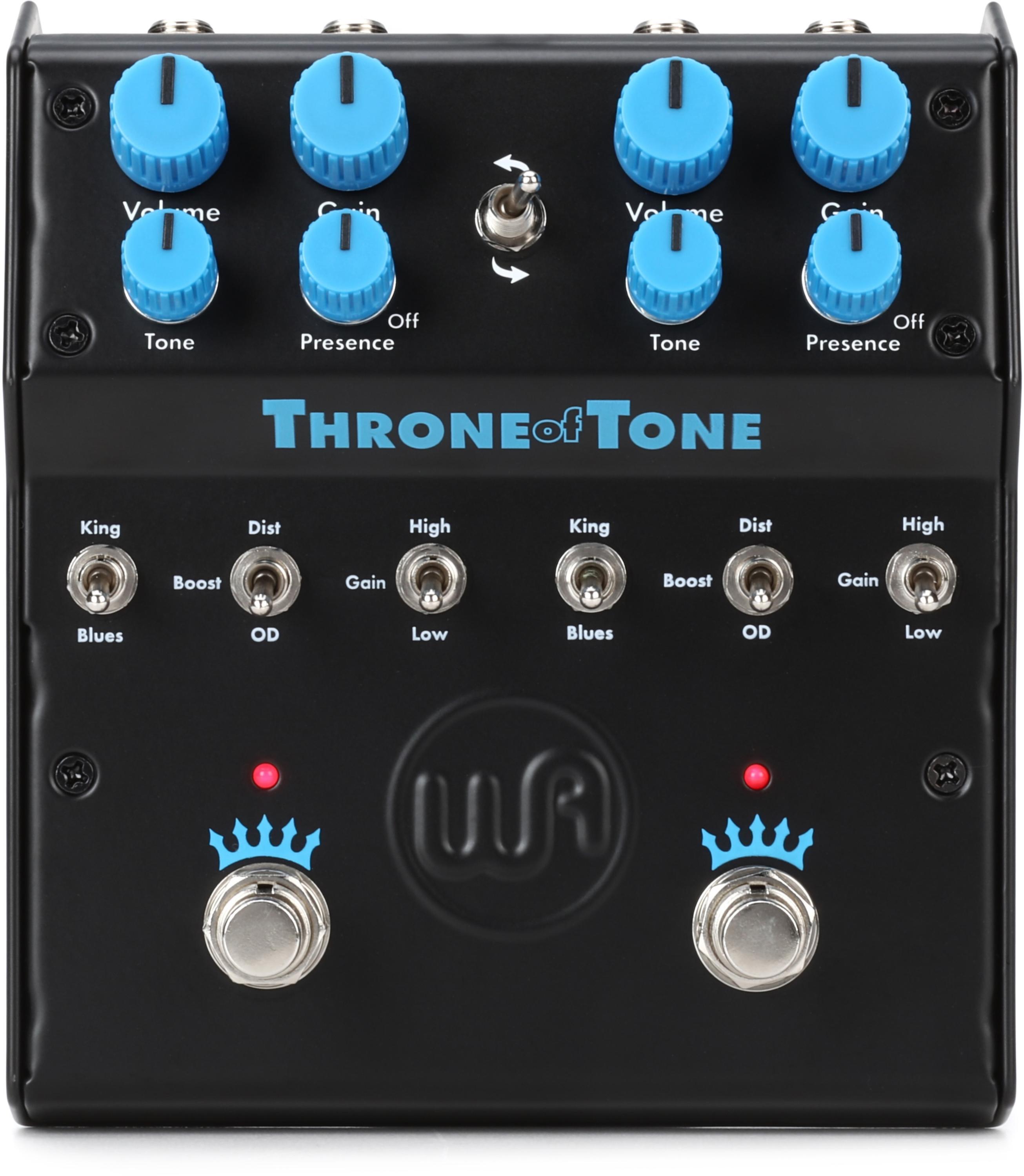 Warm Audio Throne of Tone Dual Overdrive Pedal | Sweetwater