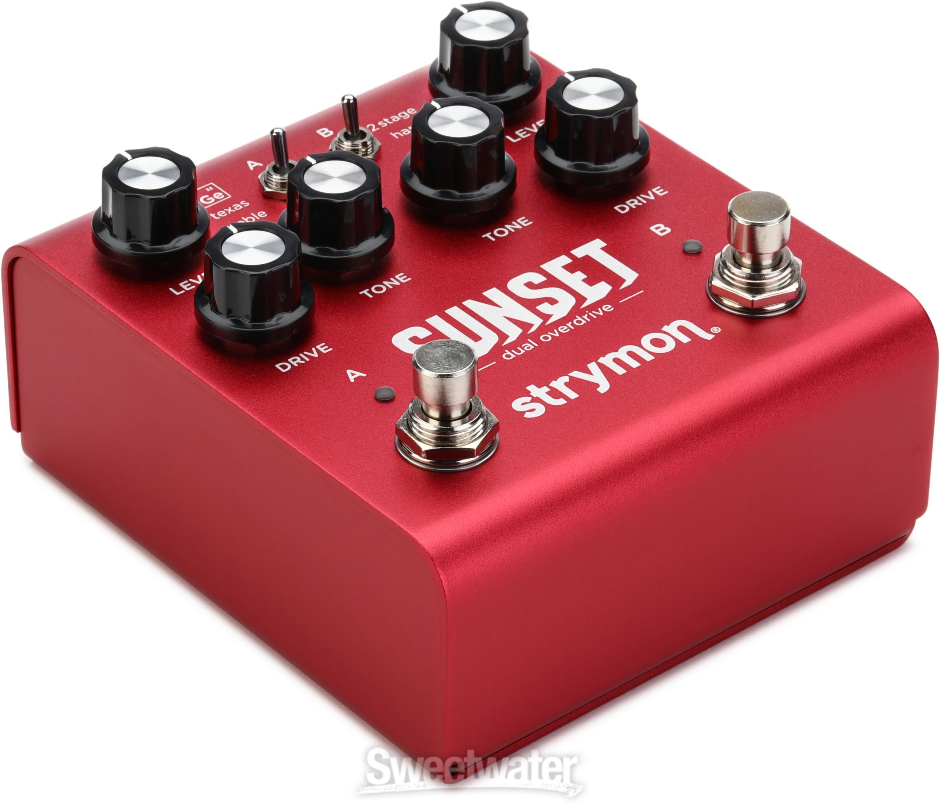 Strymon Sunset Dual Overdrive Pedal Reviews | Sweetwater
