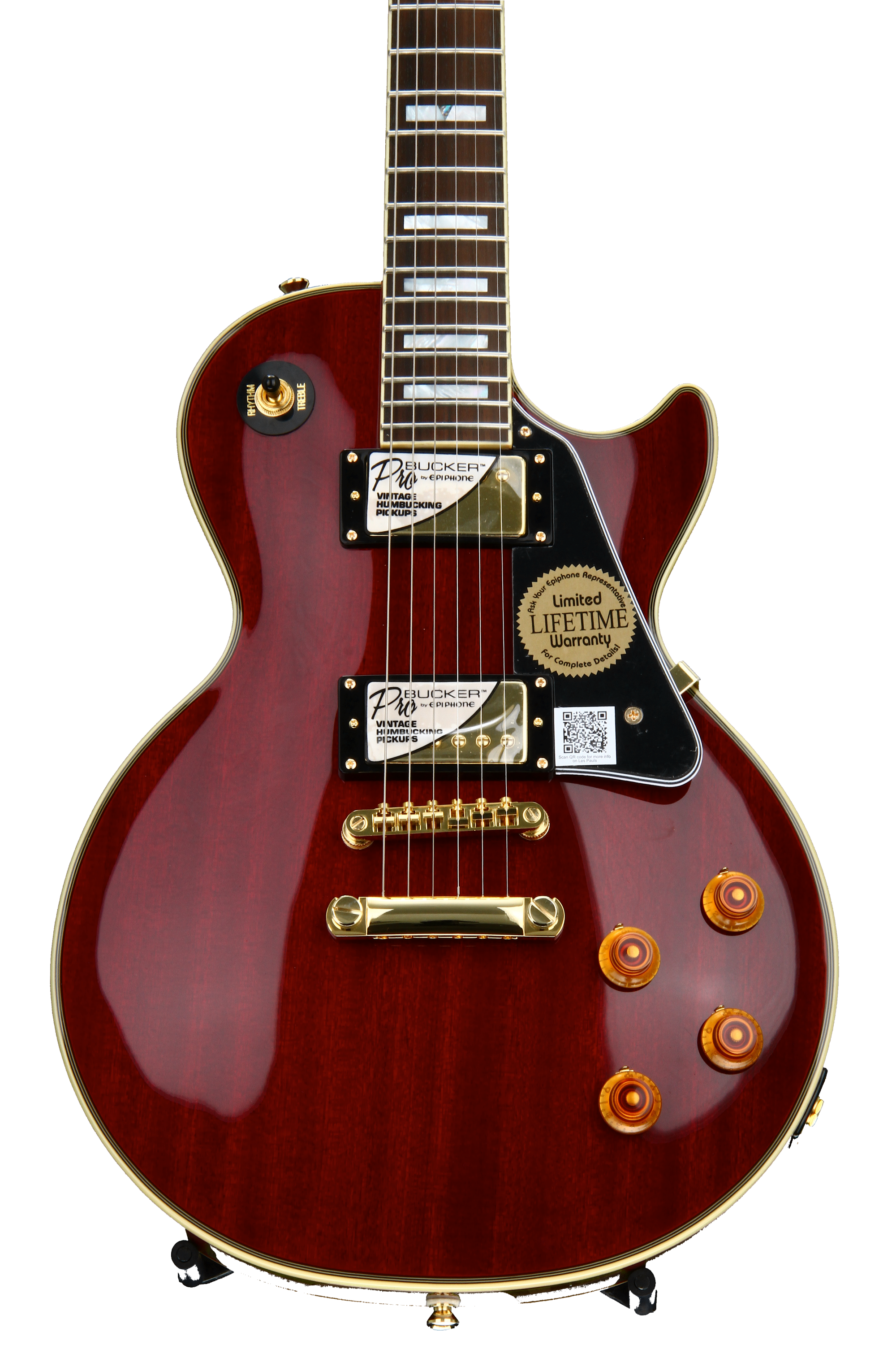 Epiphone Les Paul Custom 100th Anniversary Outfit - Cherry