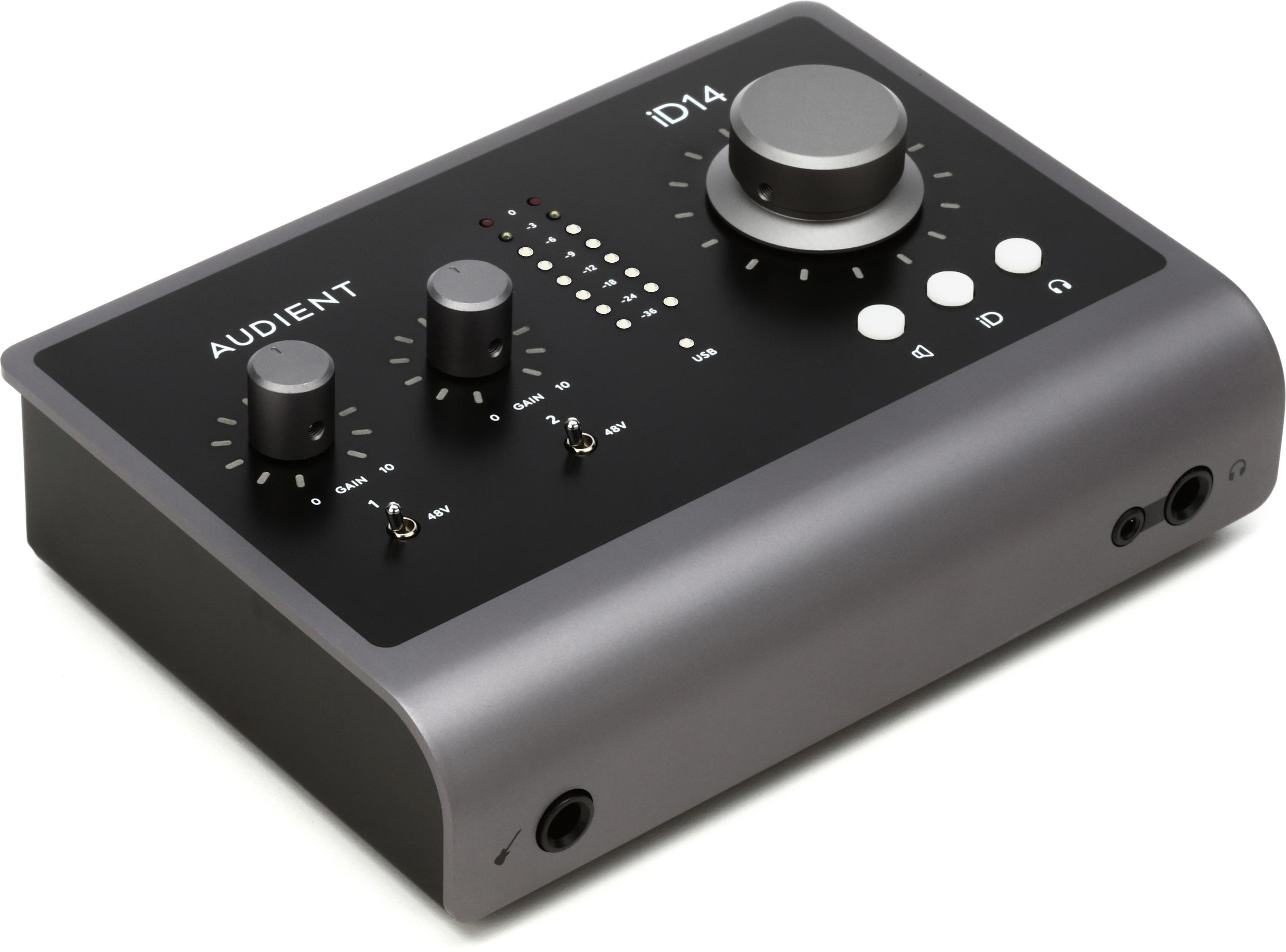 Audient iD14 MKII 10 x 6 USB-C Audio Interface | Sweetwater