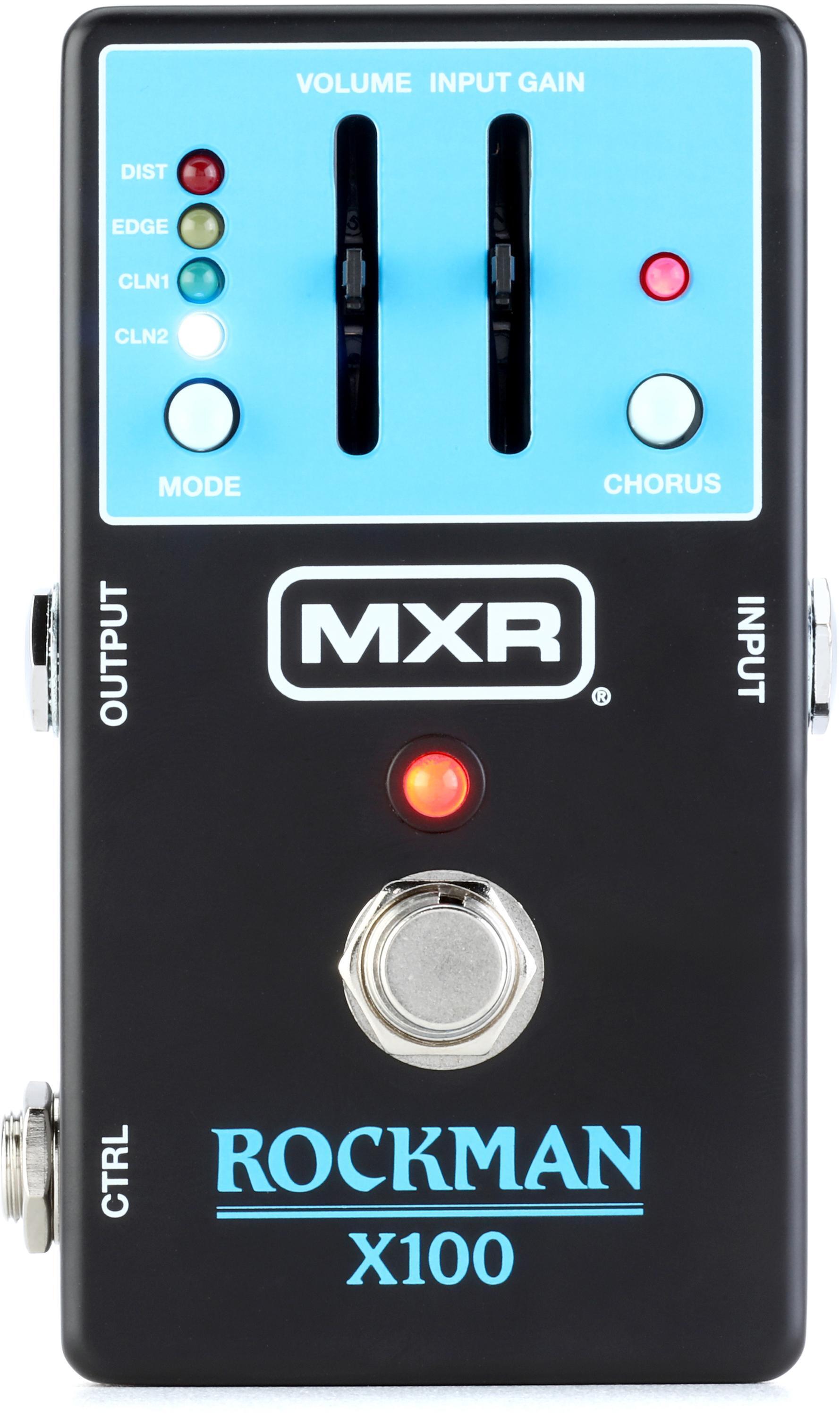 MXR Rockman X100 Preamp Pedal | Sweetwater