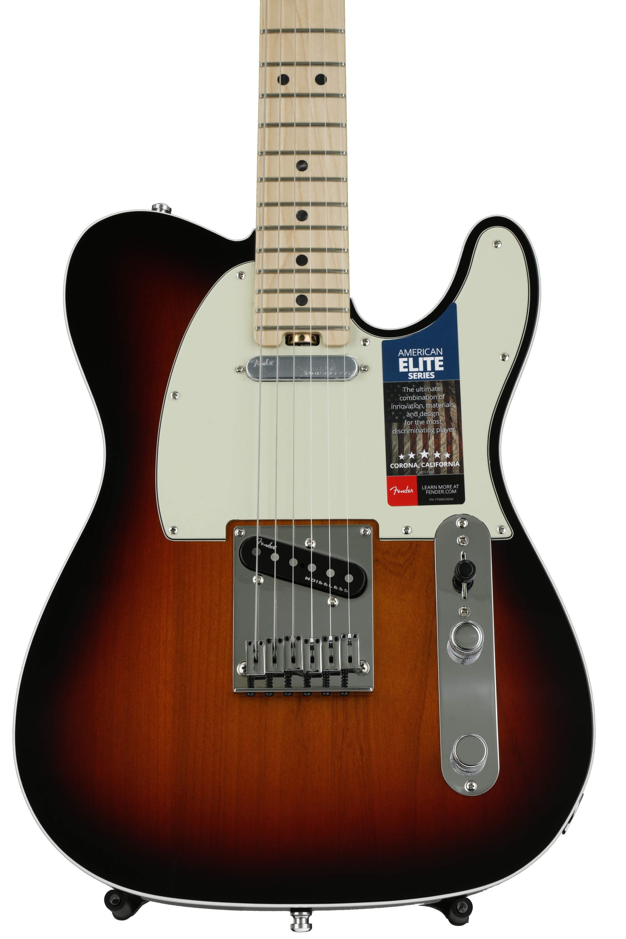 Fender American Elite Telecaster - 3-Color Sunburst w/ Maple