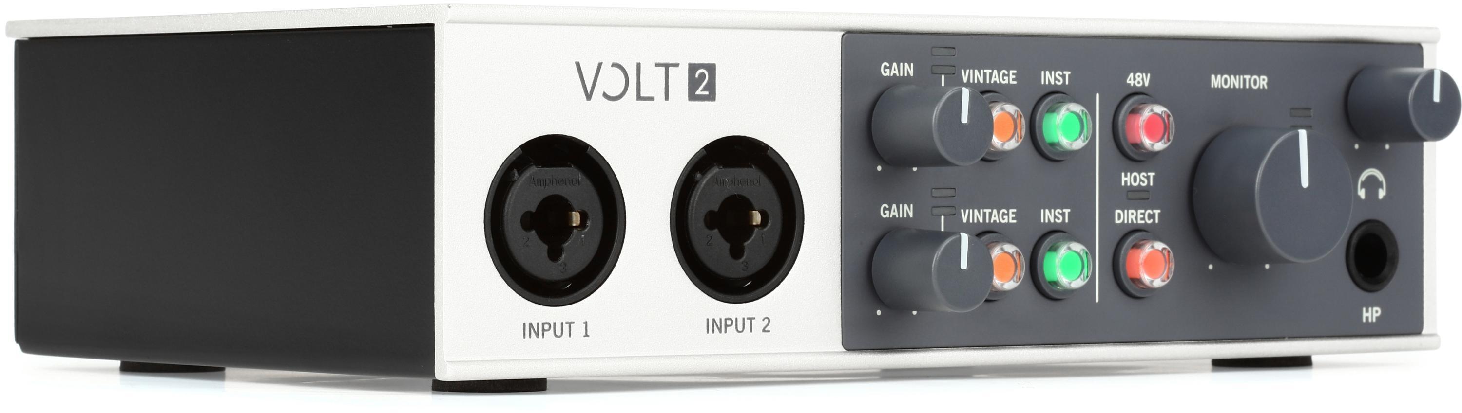 Universal Audio Volt 2 USB Recording Studio | Sweetwater