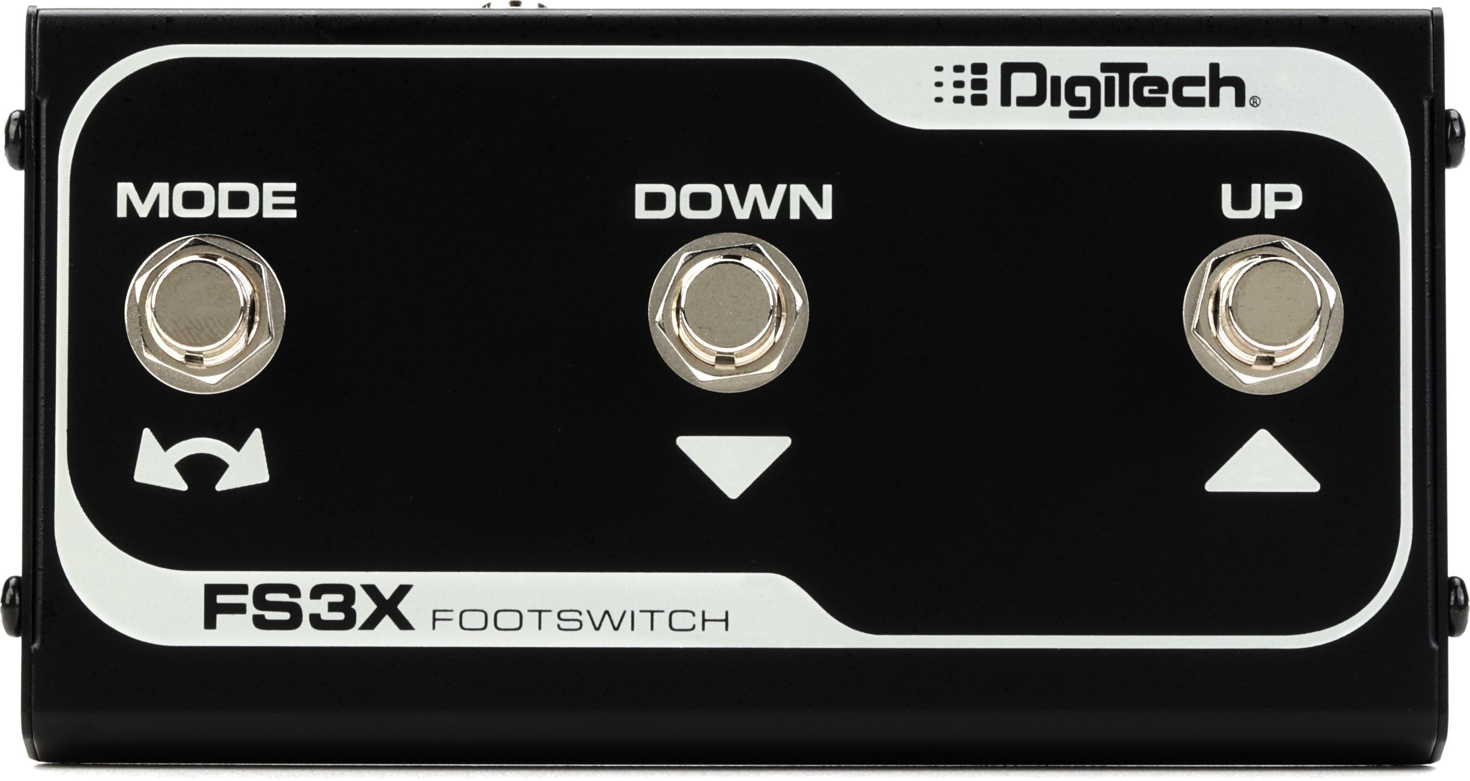 DigiTech FS3X 3-button Foot Switch | Sweetwater