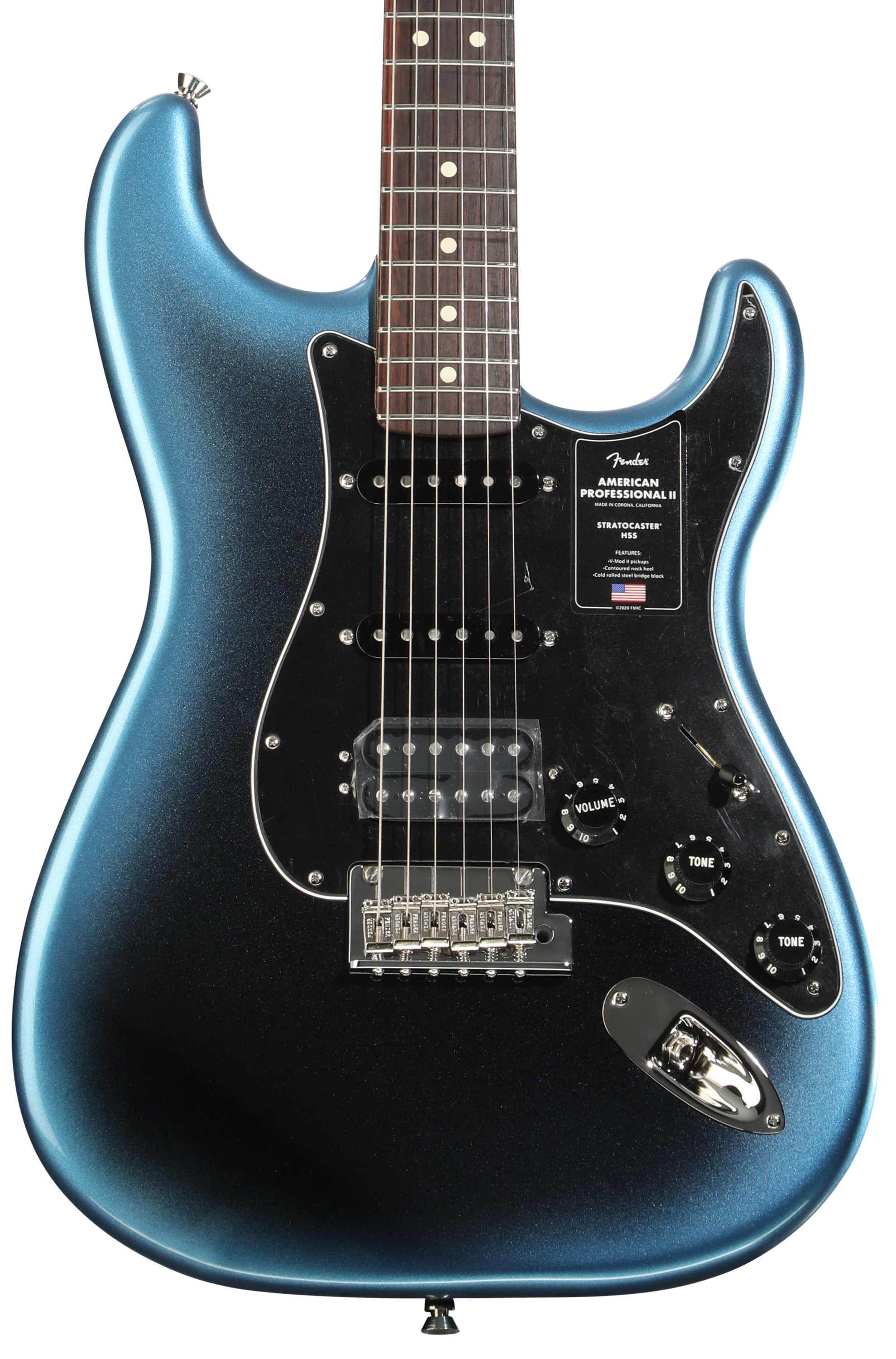 Fender American Professional II Stratocaster HSS Dark Night with