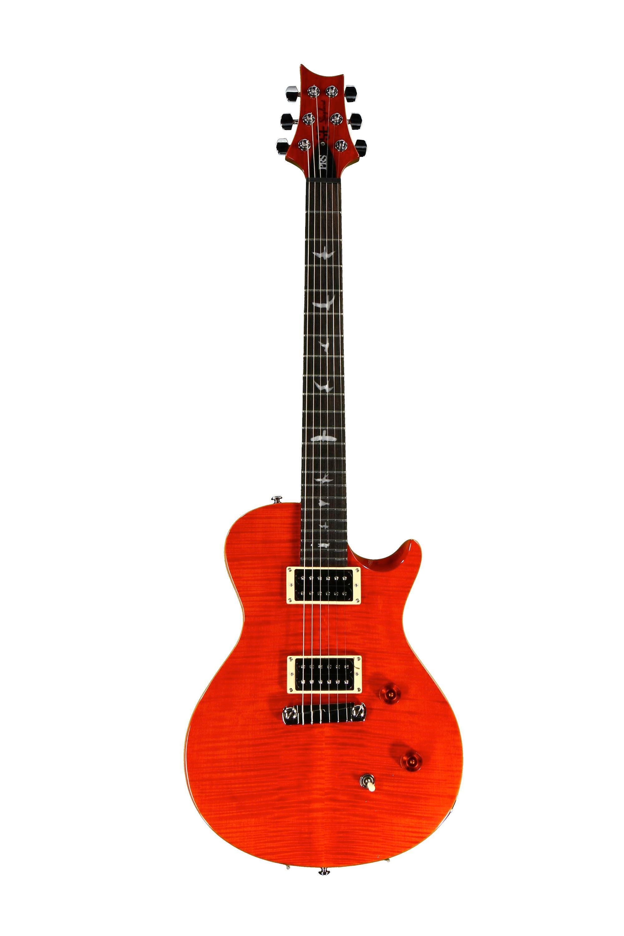PRS SE Singlecut - Orange with Birds | Sweetwater