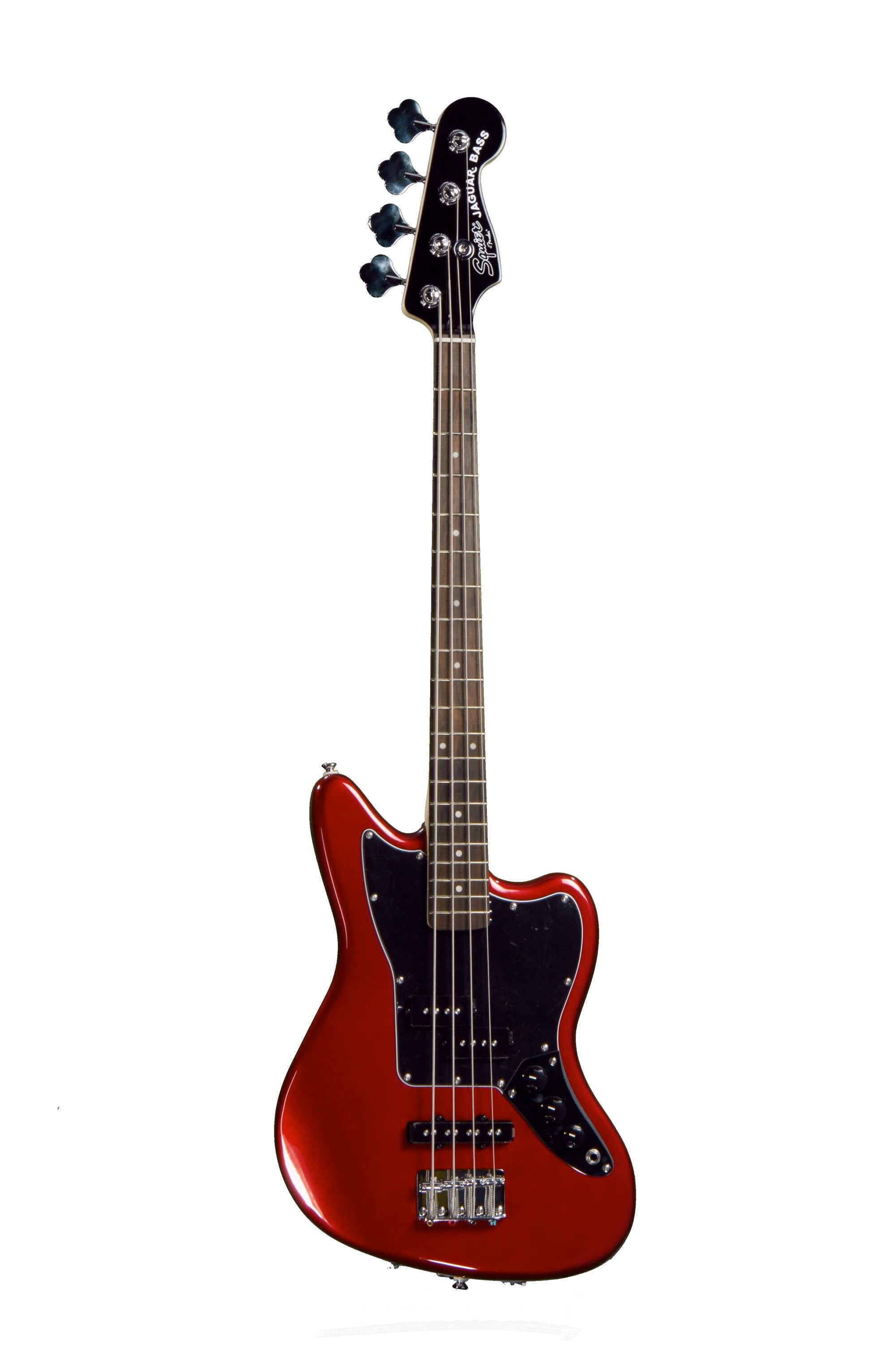 Squier Vintage Modified Jaguar Bass Special SS - Candy Apple Red