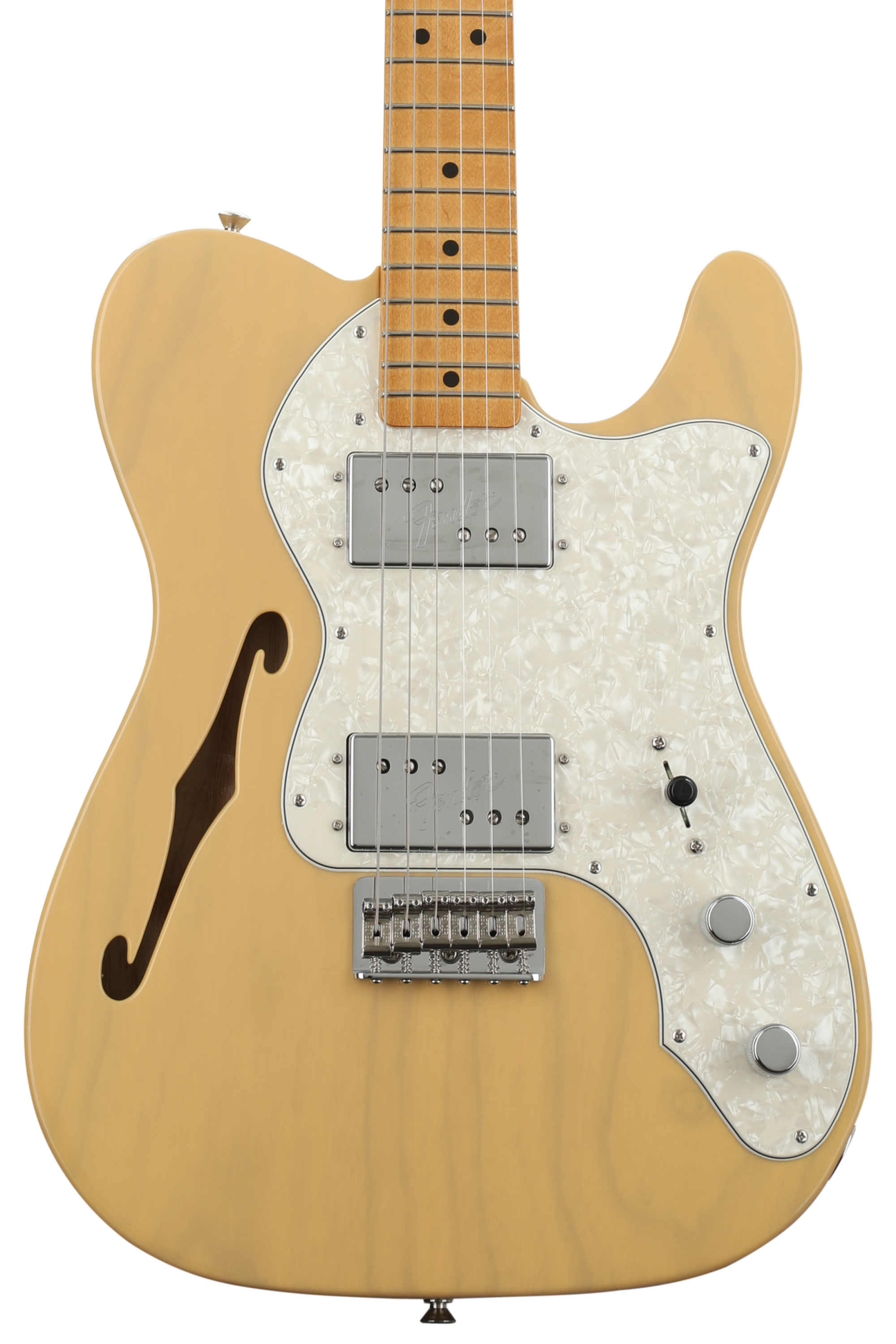 Fender Vintera '70s Telecaster Thinline - Vintage Blonde | Sweetwater
