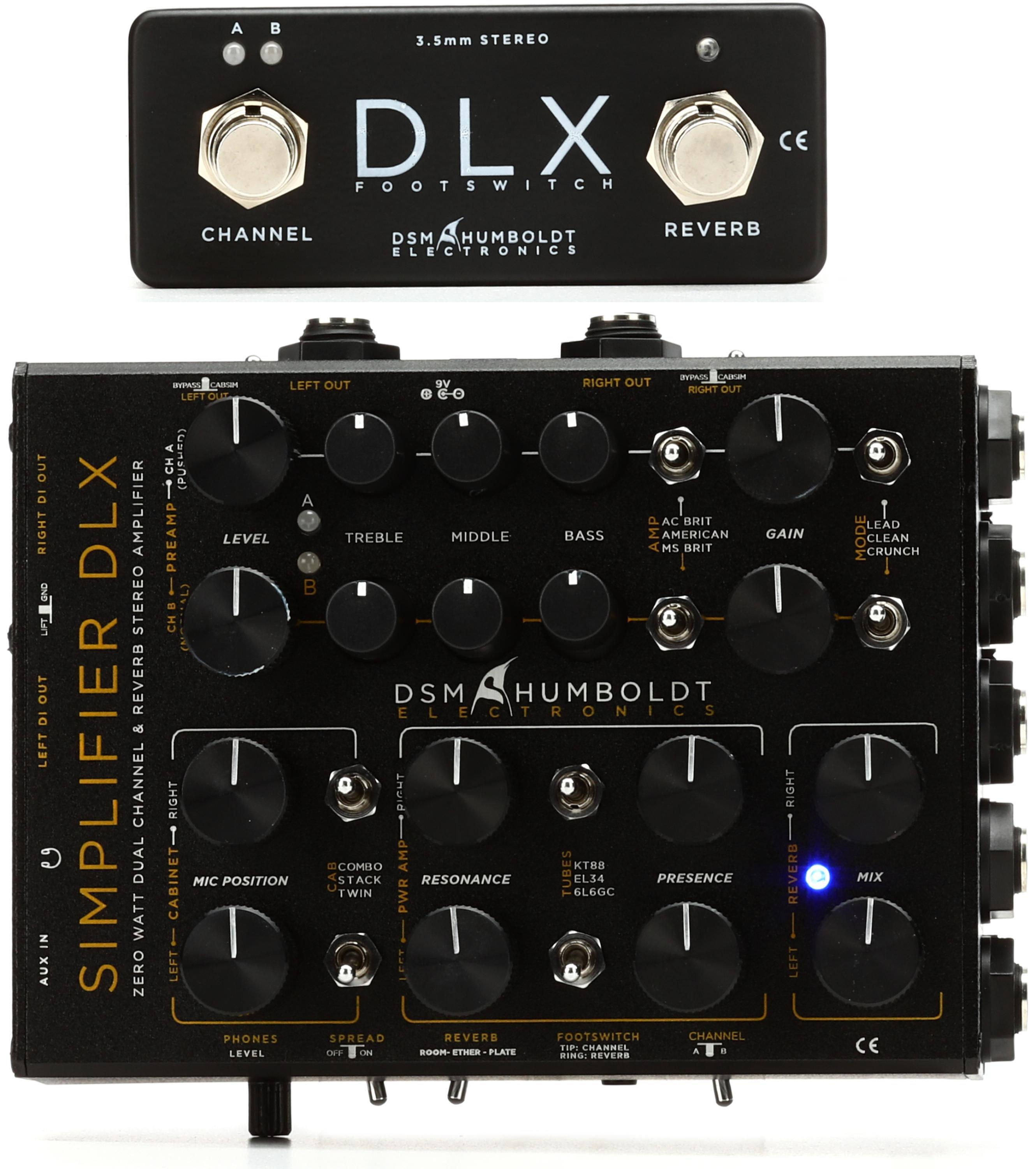 DSM Humboldt Electronics Simplifier DLX Zero Watt Dual Channel