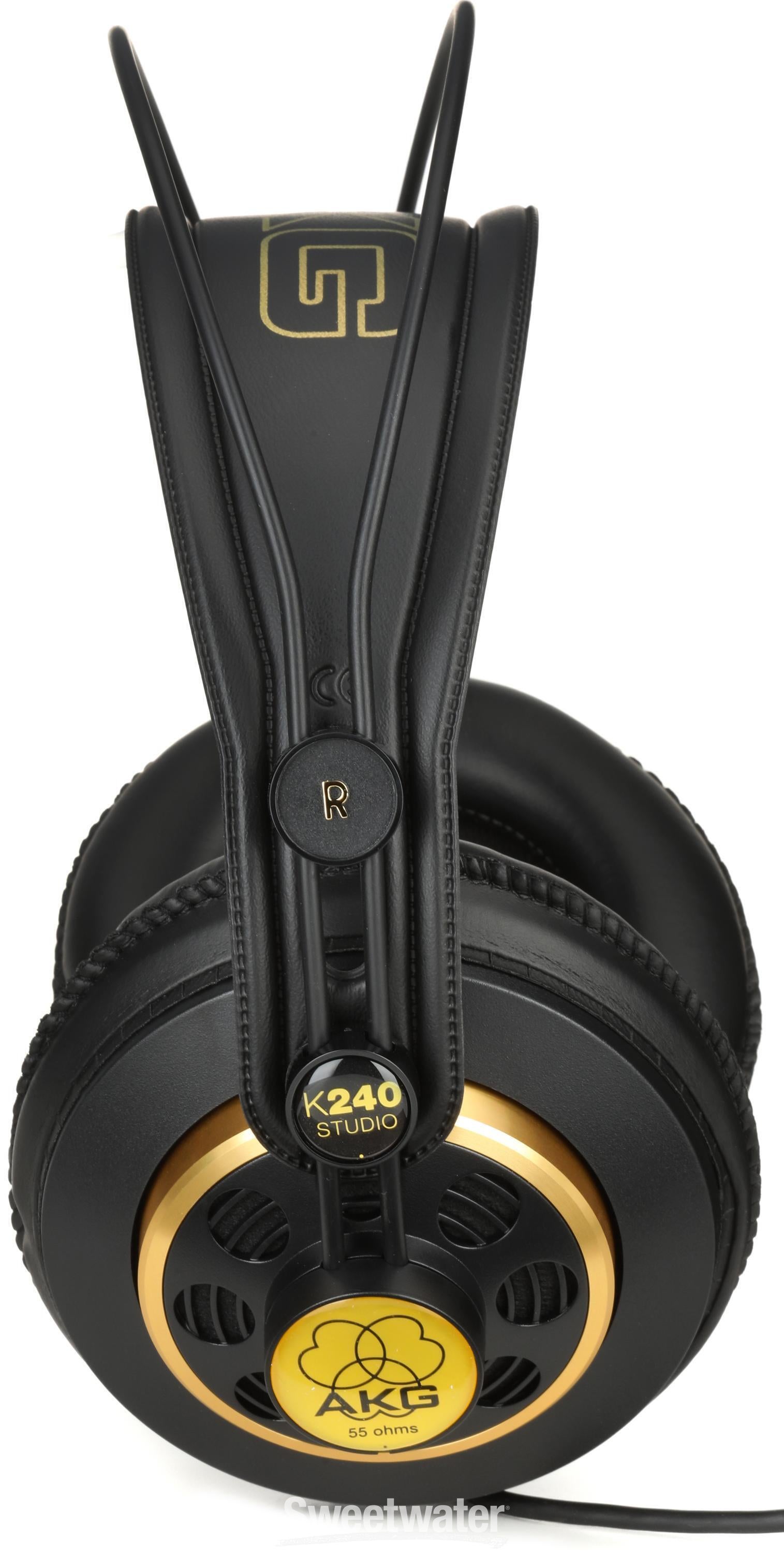 AKG K240 Studio Semi-open Pro Studio Headphones | Sweetwater