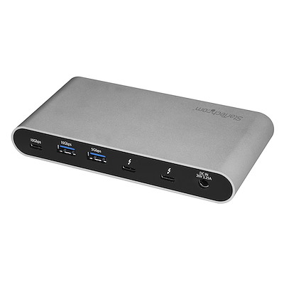 Thunderbolt 3 対応4ポートUSB 3.1増設ハブ 1x USB-C/1x USB-A (10Gbps