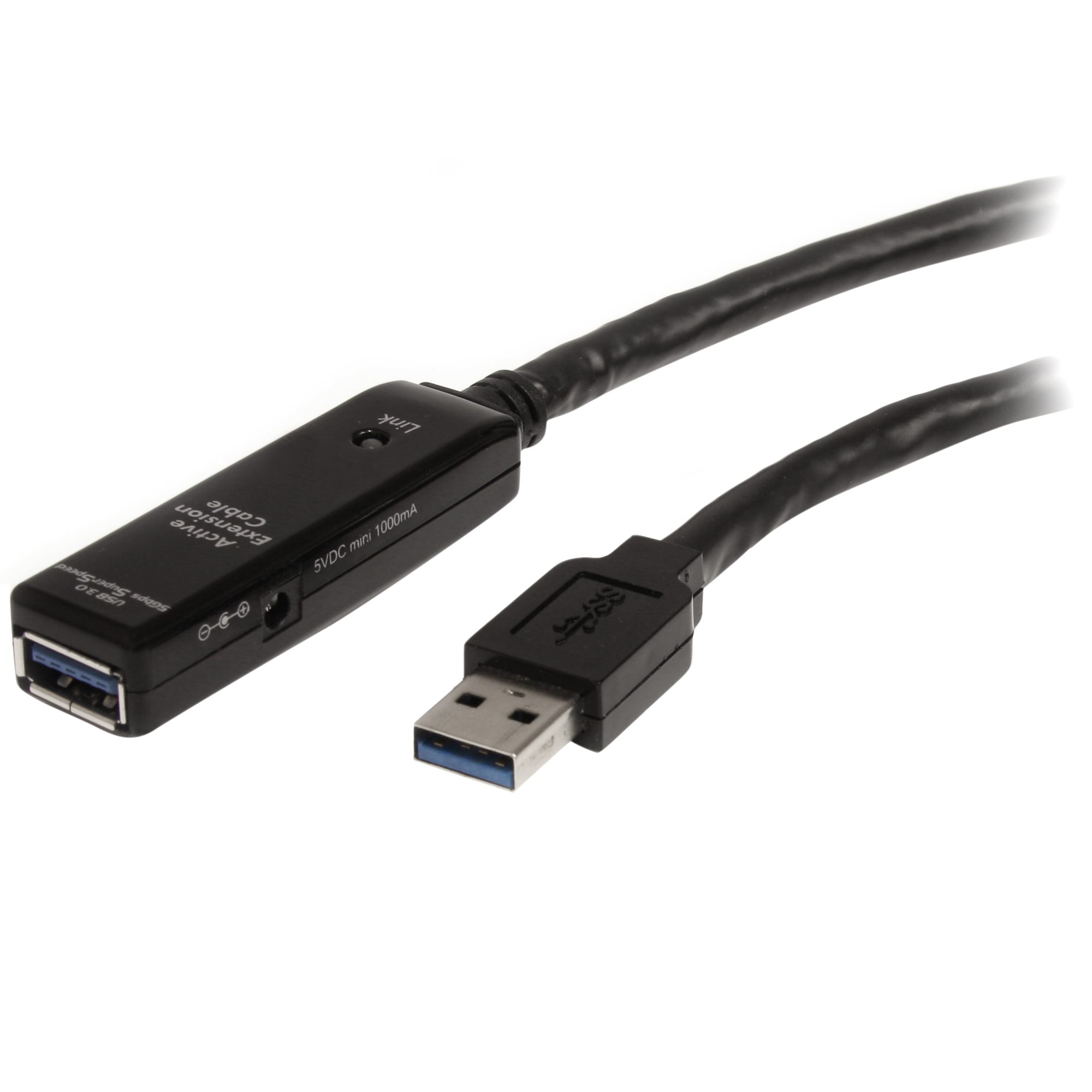 USBケーブル／USB 3.0（5Gbps）／5m／アクティブ／Type-A - Type-A