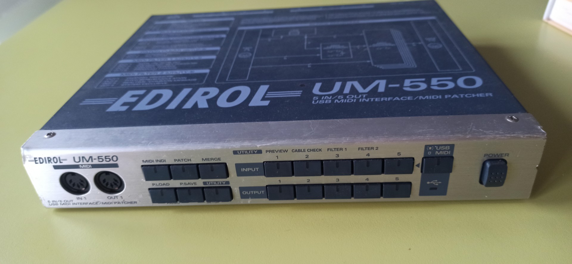 DTM・DAW EDIROL UM-550 DTM・DAW EDIROL UM-550 Roland Edirol UM-550