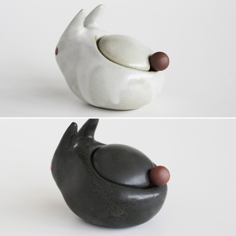 うさぎポット 全2色 | 暮らし,インテリア | MEISTERHAND by IBUKI