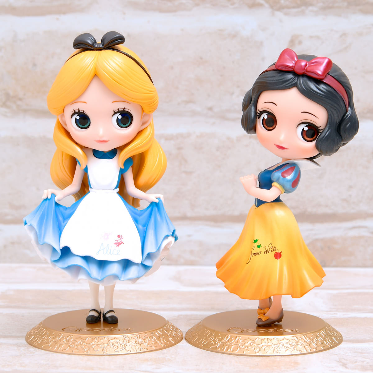 スペシャルカラーのアリス＆白雪姫！Q posket Disney Characters