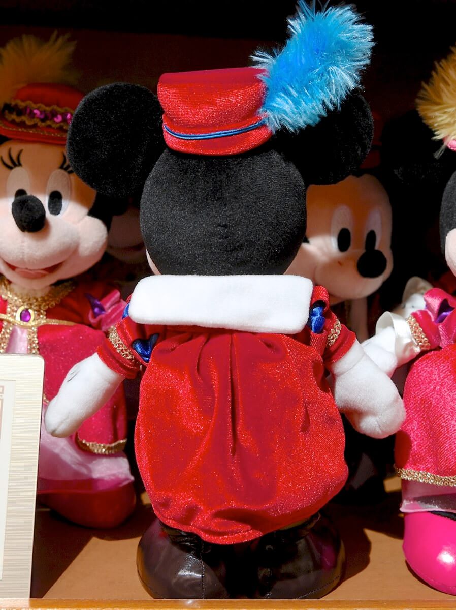 宿泊者限定のホテルコスチュームミッキー＆ミニーぬいぐるみ