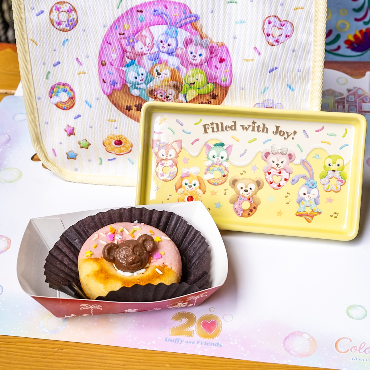 スーベニアプレート付き！東京ディズニーシー「ダッフィー＆フレンズの