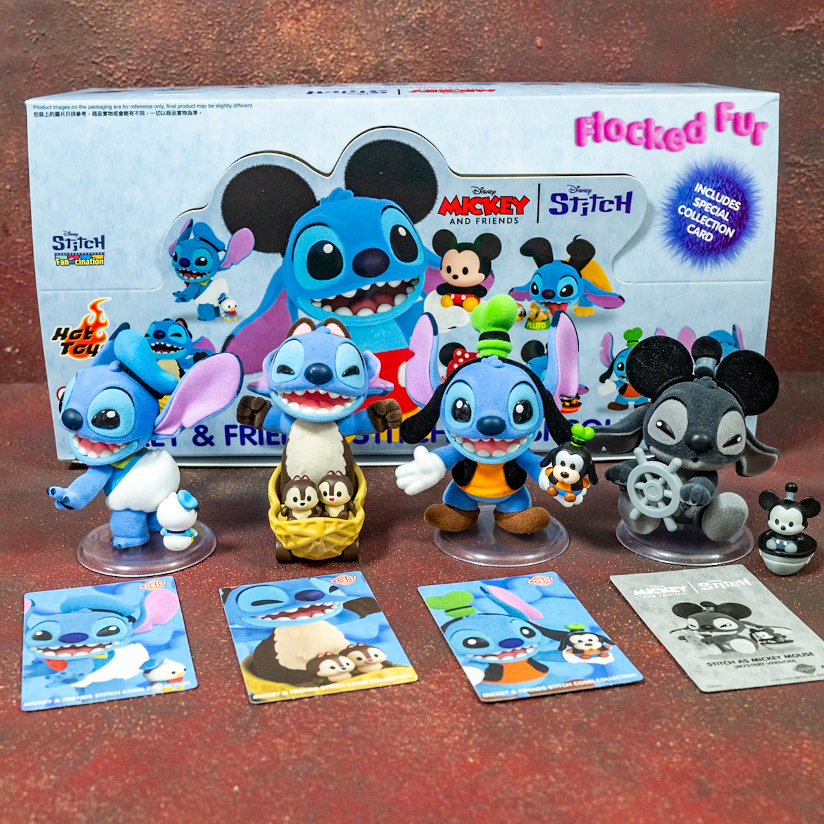 ミッキー＆フレンズになりきったスティッチがかわいい！ホットトイズ