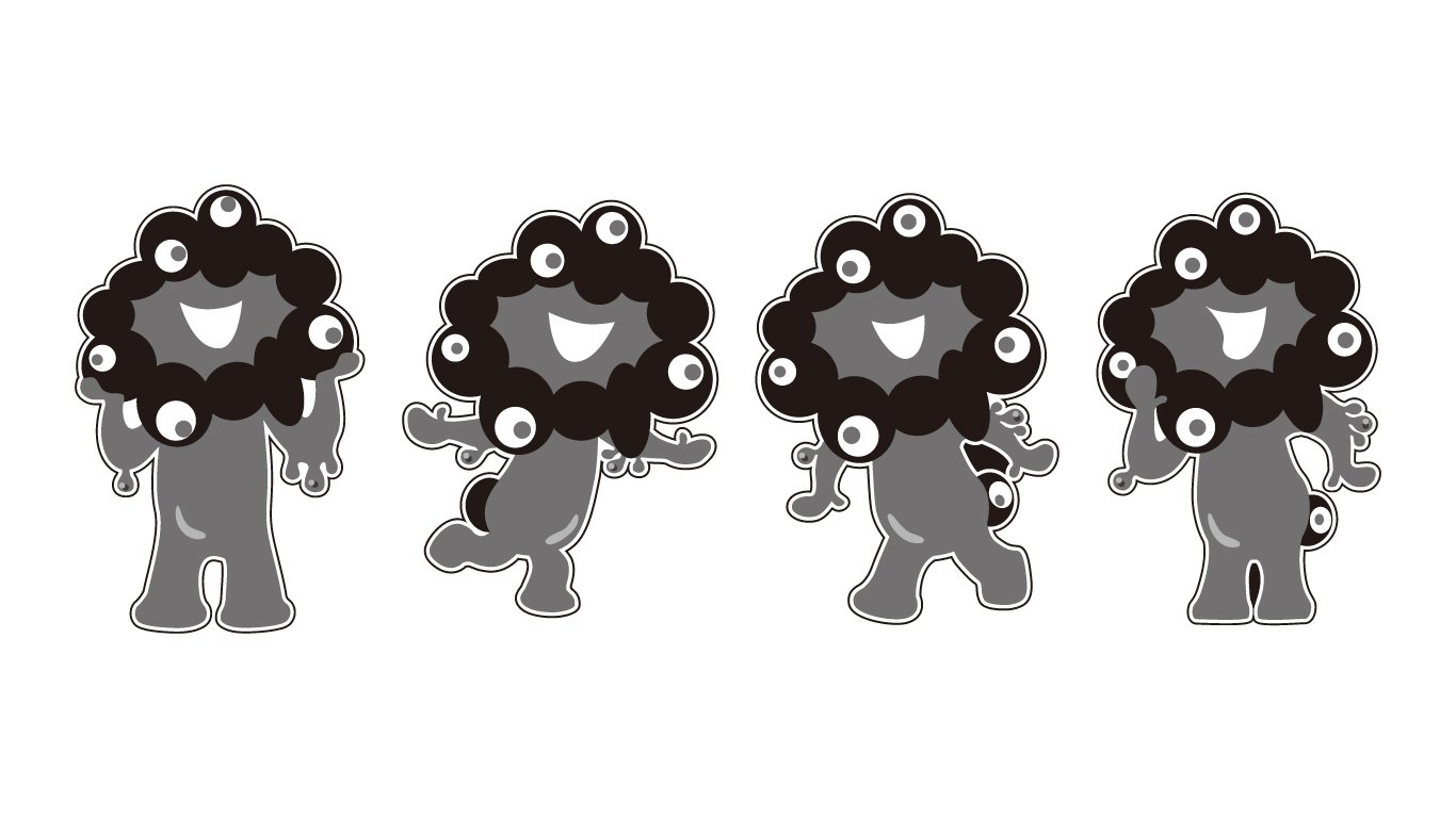 黒ミャクミャク”新商品が発売で売り切れ必至！？ ぷにぷにシールや