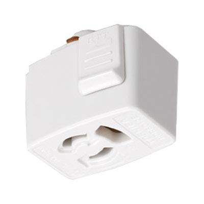 Amazon.co.jp: 東芝 抜止接地コンセント 白色 ライティングレール用