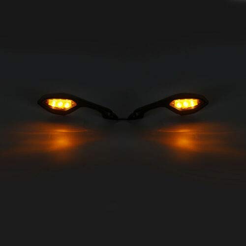 Amazon | HUILI-JPHOME 左右セット リア ビュー ミラー LED ウインカー