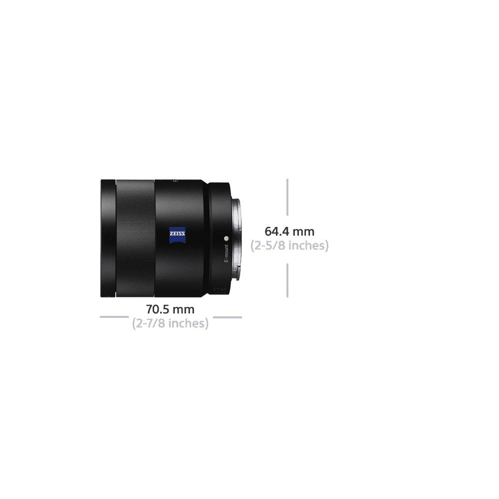Amazon.com : Sony SEL55F18Z.AE 55mm f/1.8 ZA Lens - Black