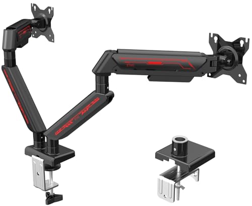 Amazon.co.jp: ETHU PCデュアルモニターアーム 液晶ディスプレイアーム