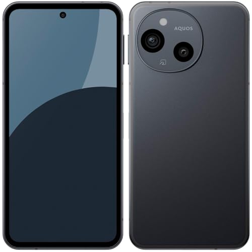 Amazon.co.jp: Sharp AQUOS SENSE9 6GB/128GB, Black [SH-M29A-B