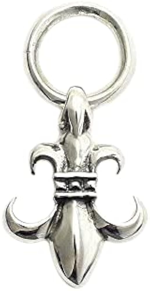 Amazon | キリスト教 百合の紋章 ユリ フルール・ド・リスシルバー