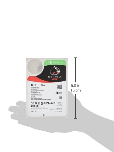 Amazon.com: Seagate IronWolf Pro 14TB NAS Internal Hard Drive HDD