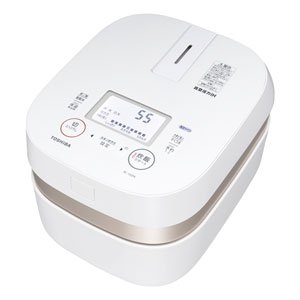 Amazon | 東芝 真空圧力IHジャー炊飯器（5.5合炊き） グランホワイト