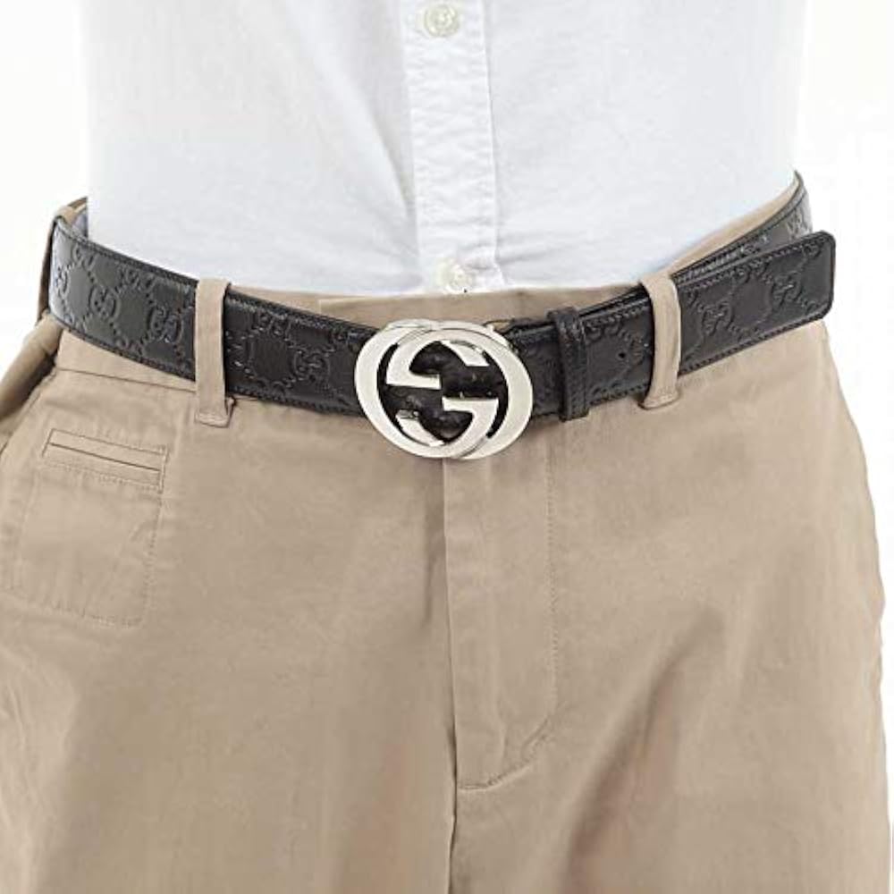 Amazon | GUCCI/グッチ ベルト Gバックル メンズベルト (115cm×4.0cm G