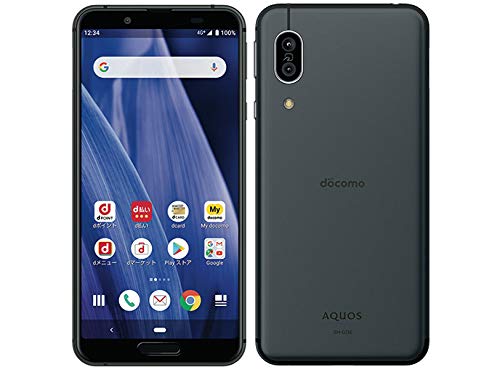 Amazon | AQUOS sense3 SH-02M docomo SIMフリー ブラック | ノー