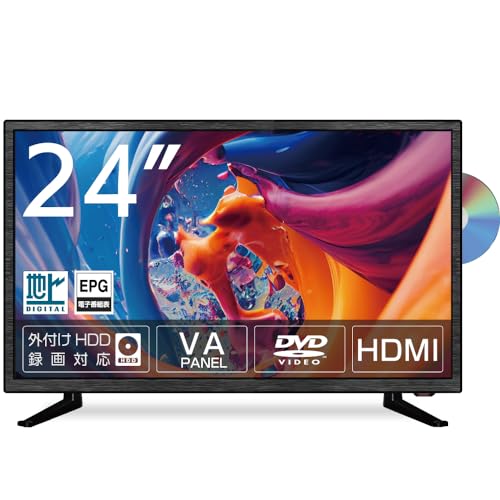 Amazon | ASTON 24インチ 液晶テレビ DVD内蔵 録画対応 地デジ視聴 外