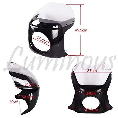Amazon | ロックハート風 ヘッドライト ビキニカウル ロケットカウル