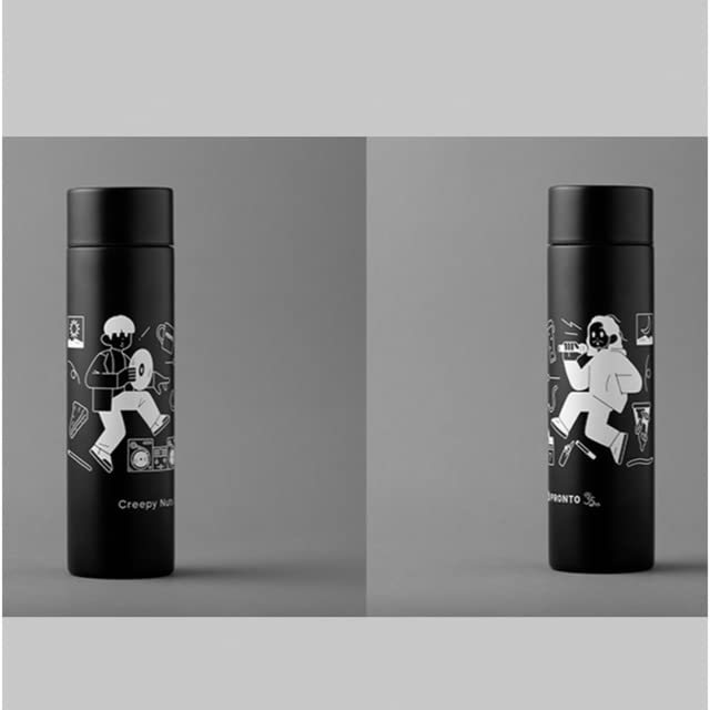 Amazon.co.jp: CreepyNuts プロント コラボ ステンレスボトル 370ml