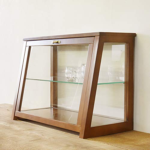 Amazon.co.jp: BREA-1248 木製 ガラスケース コレクションケース 店舗