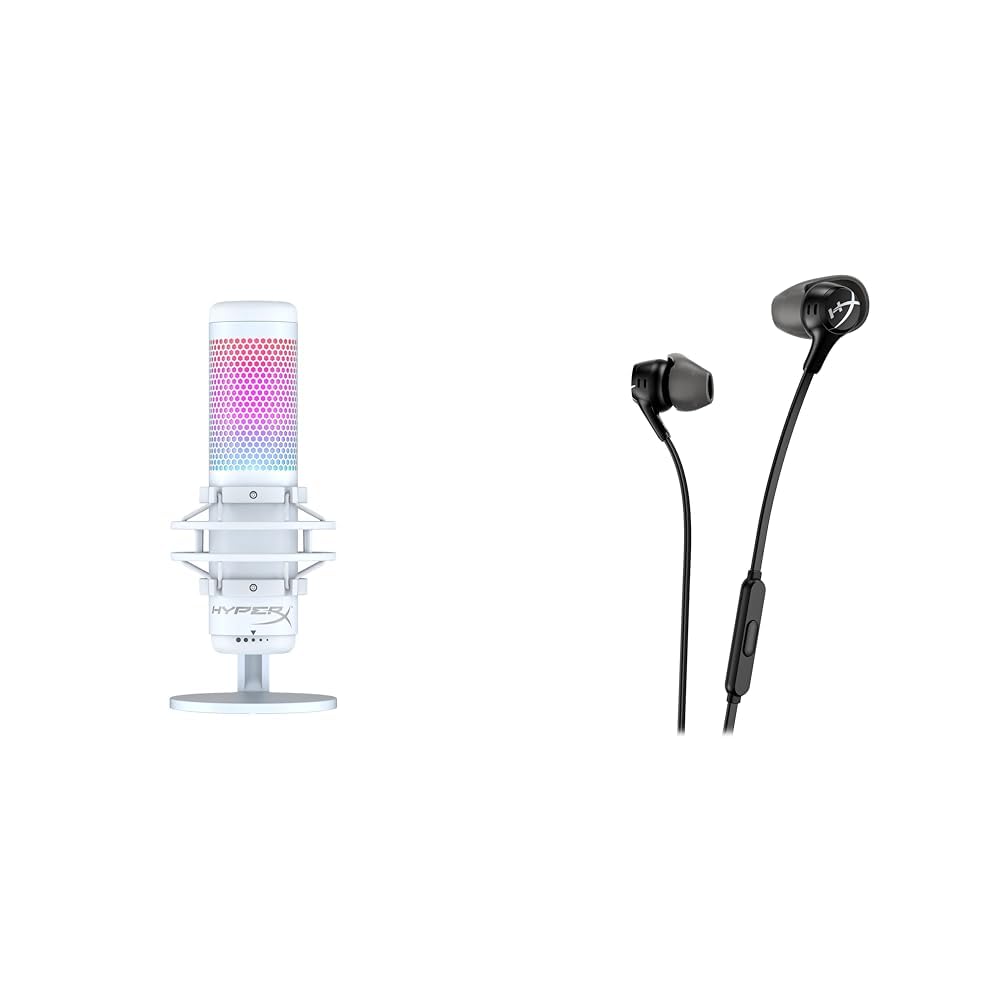 Amazon.co.jp: HyperX ハイパーエックス QuadCast S ホワイト