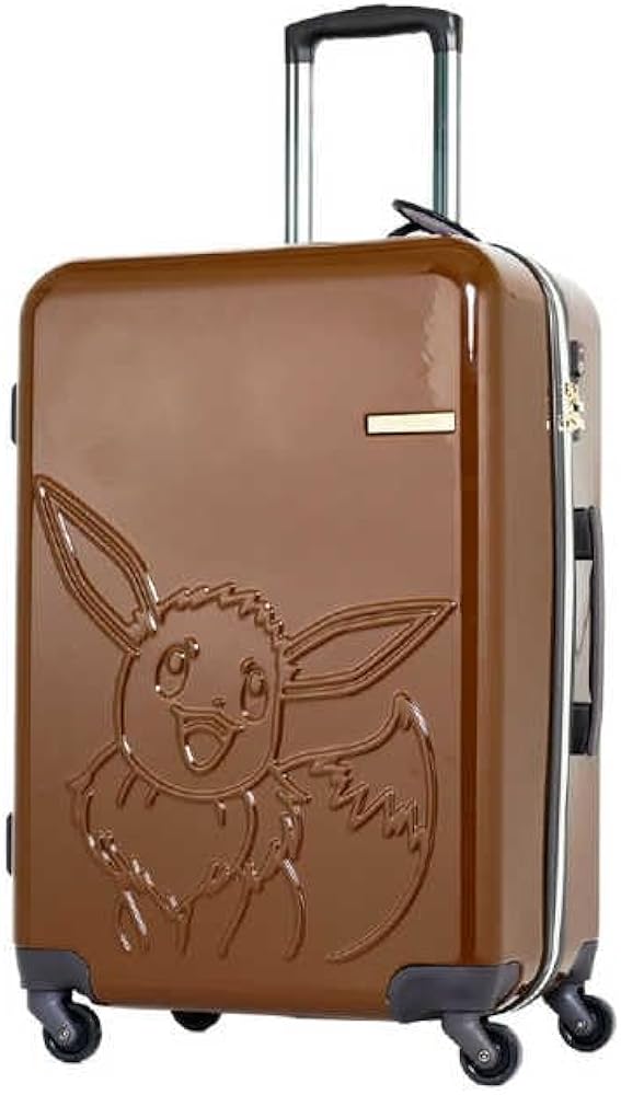 Amazon | [ポケットモンスター] スーツケース Mサイズ 軽量 イーブイ