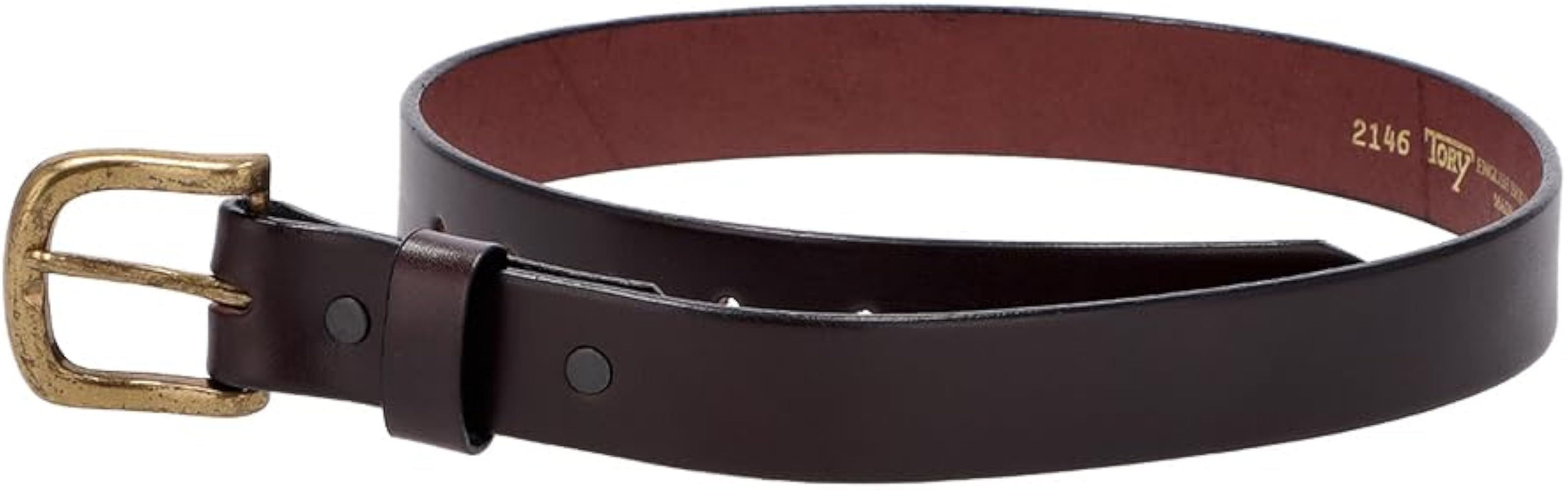 Amazon.co.jp: [トリーレザー] TORY LEATHER Leather Belts Plain 1.25