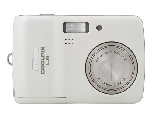 Amazon | Nikon デジタルカメラ COOLPIX L6 ホワイト COOLPIXL6W