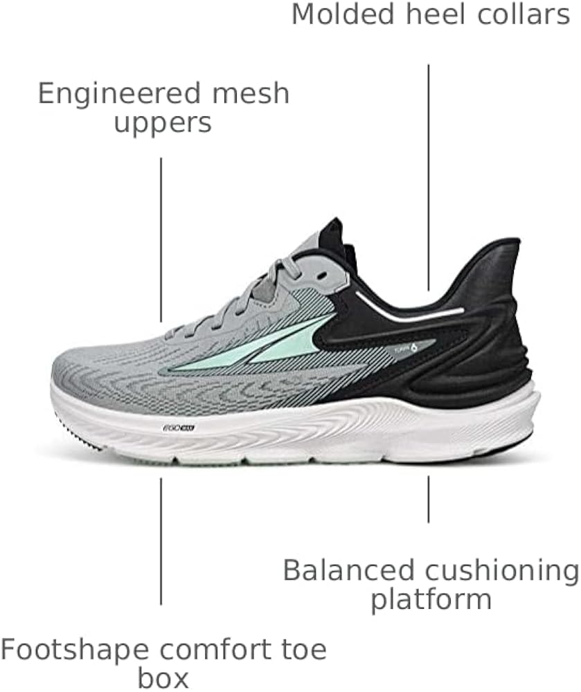 Amazon.com | ALTRA Women Torin 6 Trail Running Shoe, Gray, 6