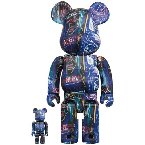 Amazon.co.jp: BE@RBRICK JEAN-MICHEL BASQUIAT #7 100% & 400% ベア